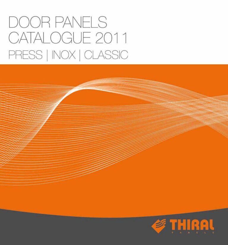 Εξώφυλλο καταλόγου DOOR PANELS
