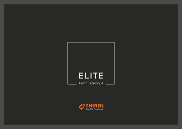 Εξώφυλλο καταλόγου ELITE PIVOT