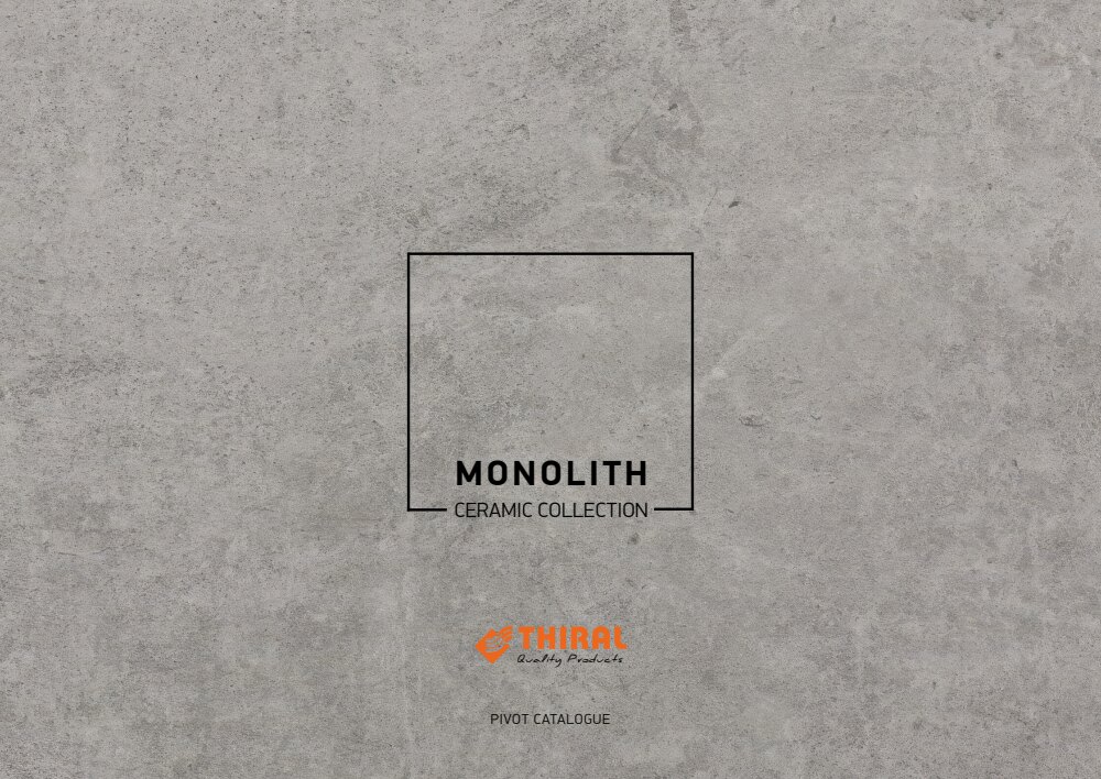 Εξώφυλλο καταλόγου MONOLITH PIVOT